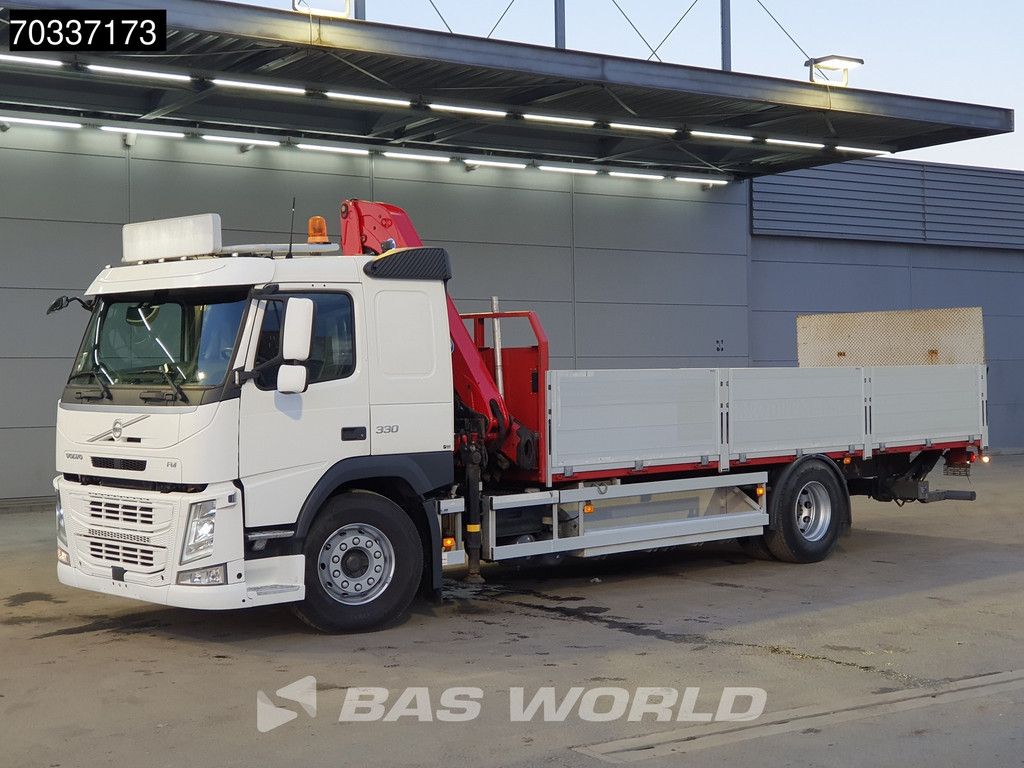 Volvo FM FM 330 4X2 EFFER 125/4S Crane Kran 1500kg Tailgate Full Air Automatic VEB Euro 6