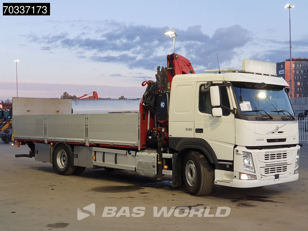 Volvo FM FM 330 4X2 EFFER 125/4S Crane Kran 1500kg Tailgate Full Air Automatic VEB Euro 6