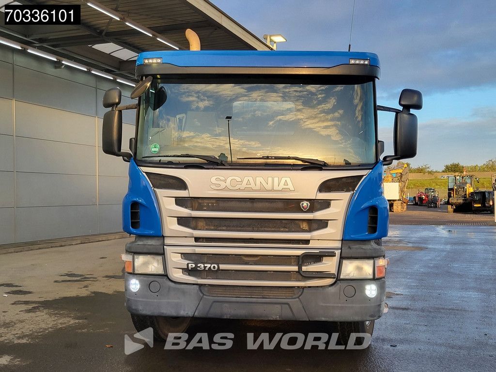 Scania P370 8X4 9m3 mixer Steel suspension Manual Euro 6