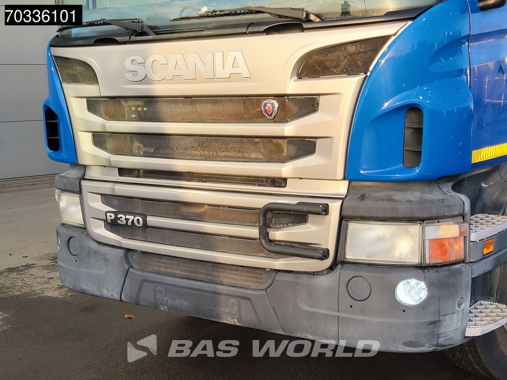 Scania P370 8X4 9m3 mixer Steel suspension Manual Euro 6
