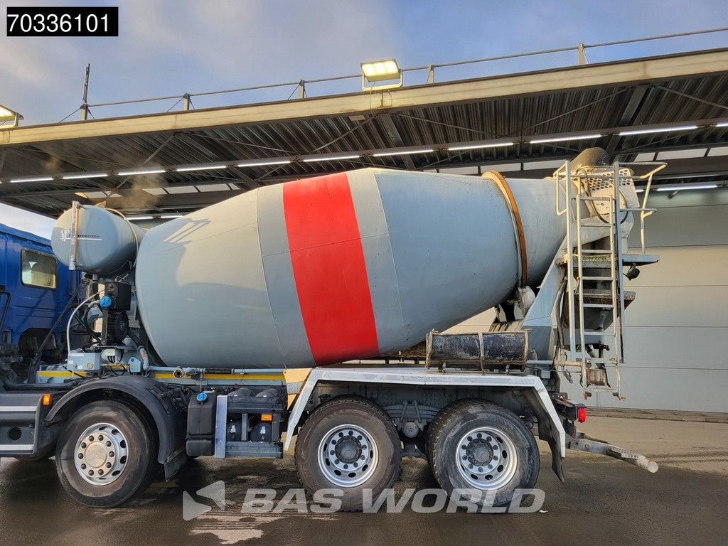 Scania P370 8X4 9m3 mixer Steel suspension Manual Euro 6