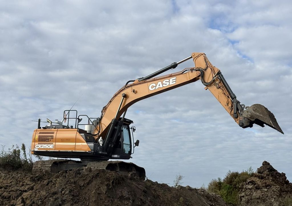 Case CX250E graafmachine