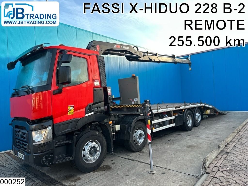 Renault C 380 8x2 EURO 6, Fassi, Remote