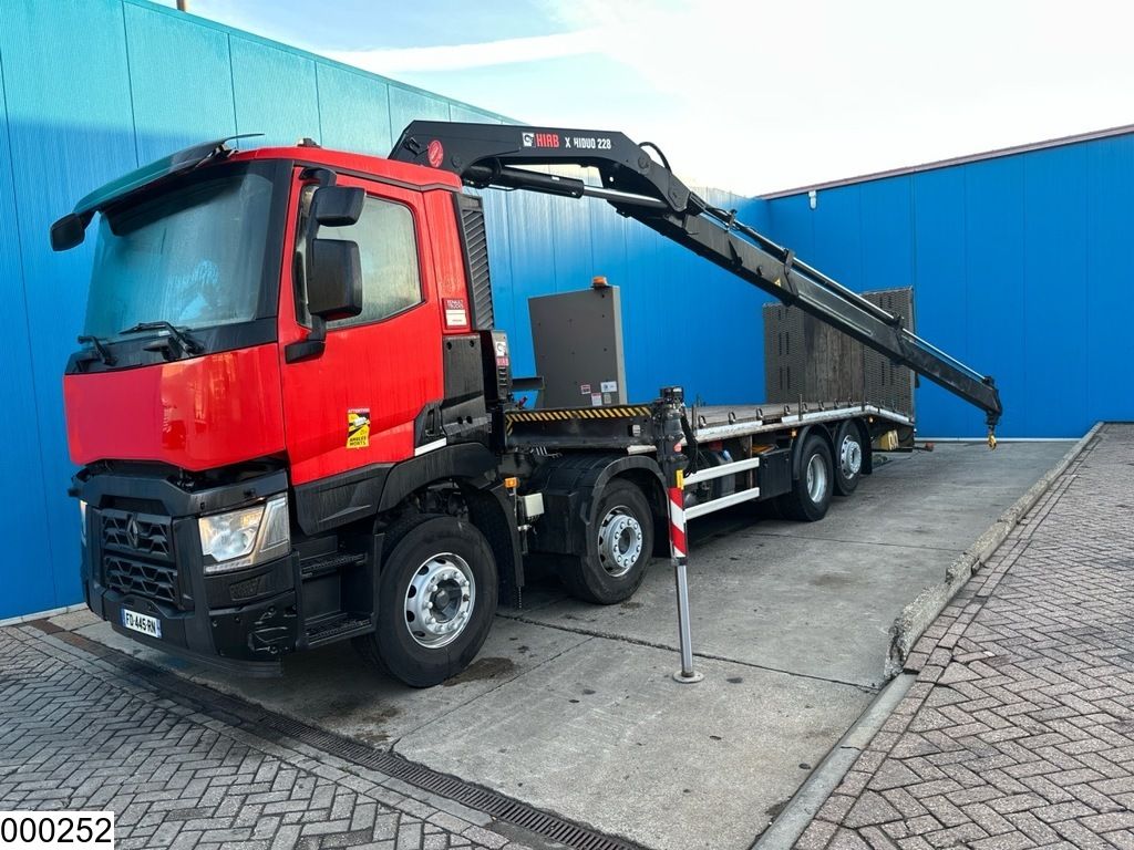 Renault C 380 8x2 EURO 6, Fassi, Remote