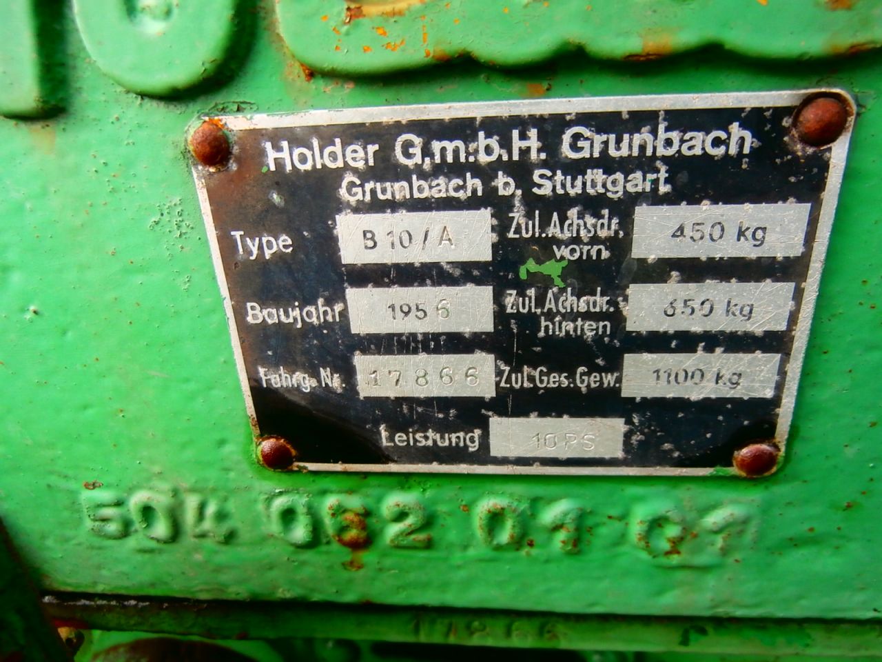 Holder B 10 A smalspoortractor goedlopend nw banden accu nette s