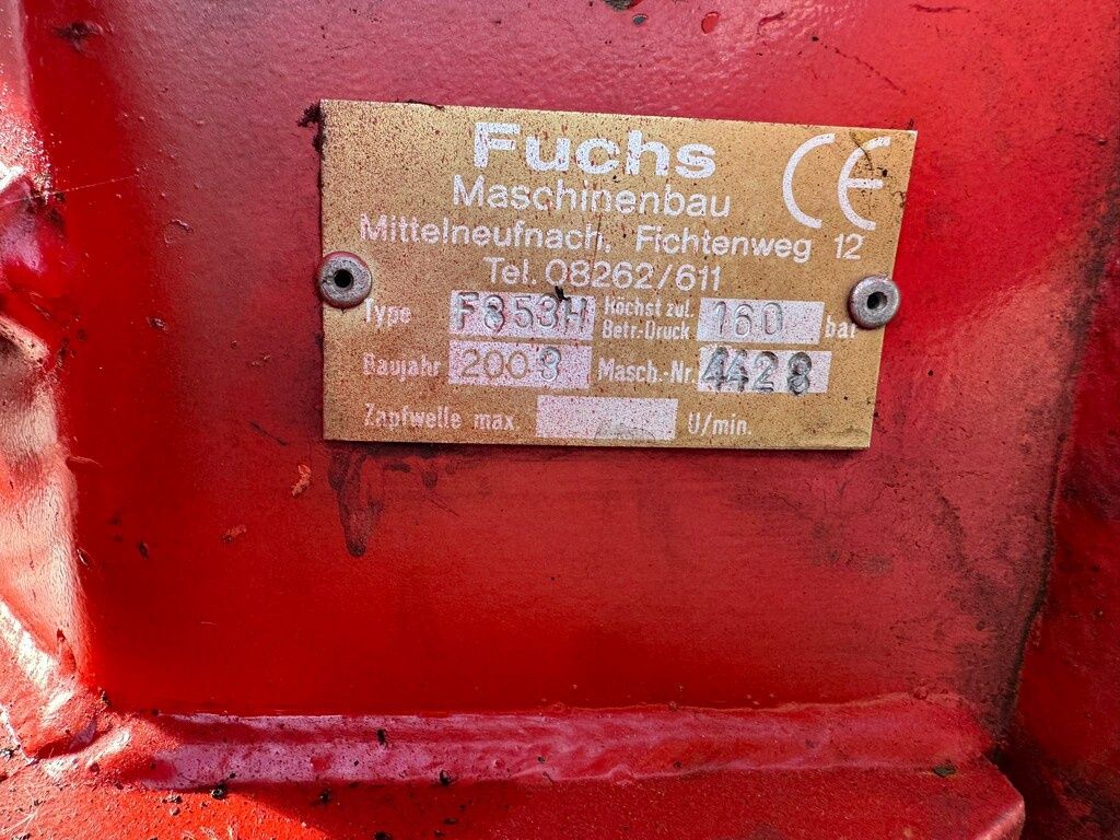 Fuchs F853H Minishovel | 2003 | 4.343 uur | Marge