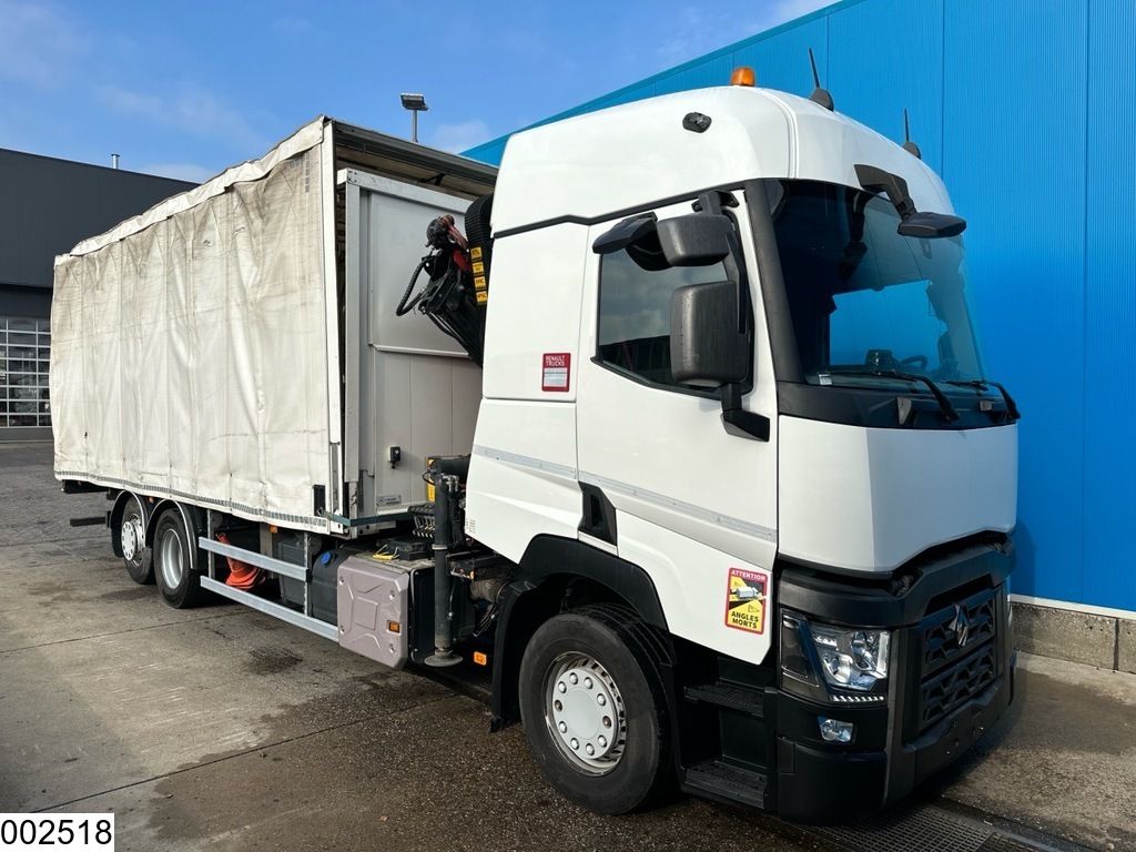 Renault T 430 EURO 6, 6x2, steering axle, Palfinger