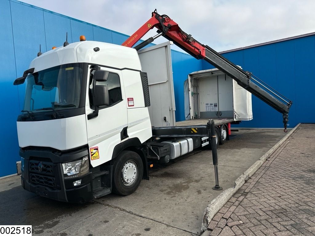 Renault T 430 EURO 6, 6x2, steering axle, Palfinger