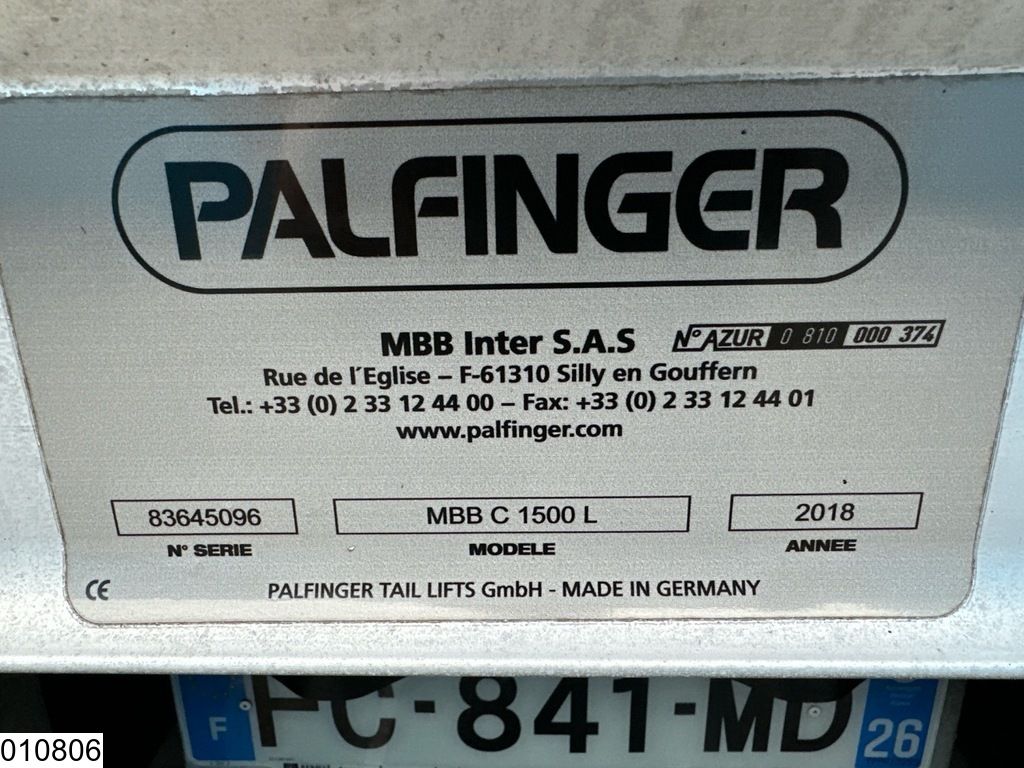 Renault D 13 210 EURO 6, Palfinger