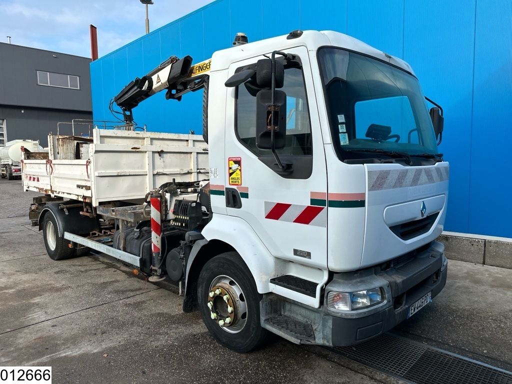 Renault Midlum 220 EURO 3, Palfinger, Manual