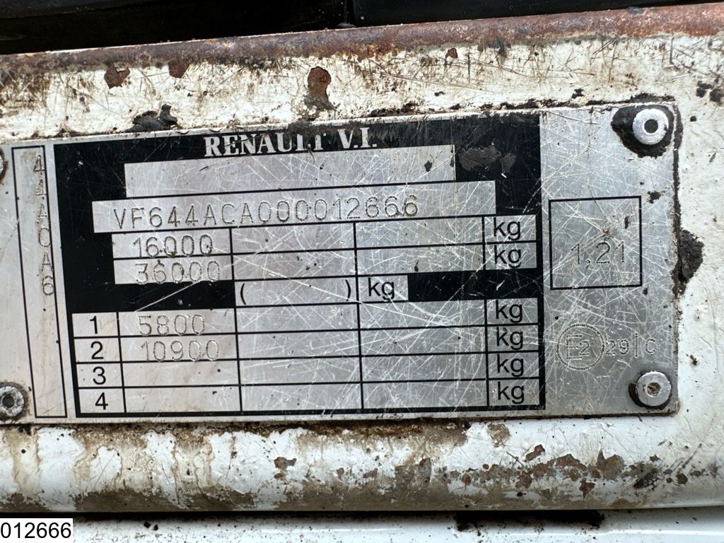 Renault Midlum 220 EURO 3, Palfinger, Manual
