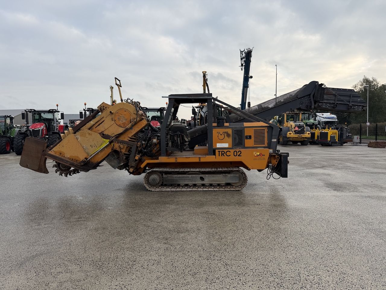 Rivard RIV152 Kettingfrees / Sleuvenfrees / Asfaltfrees