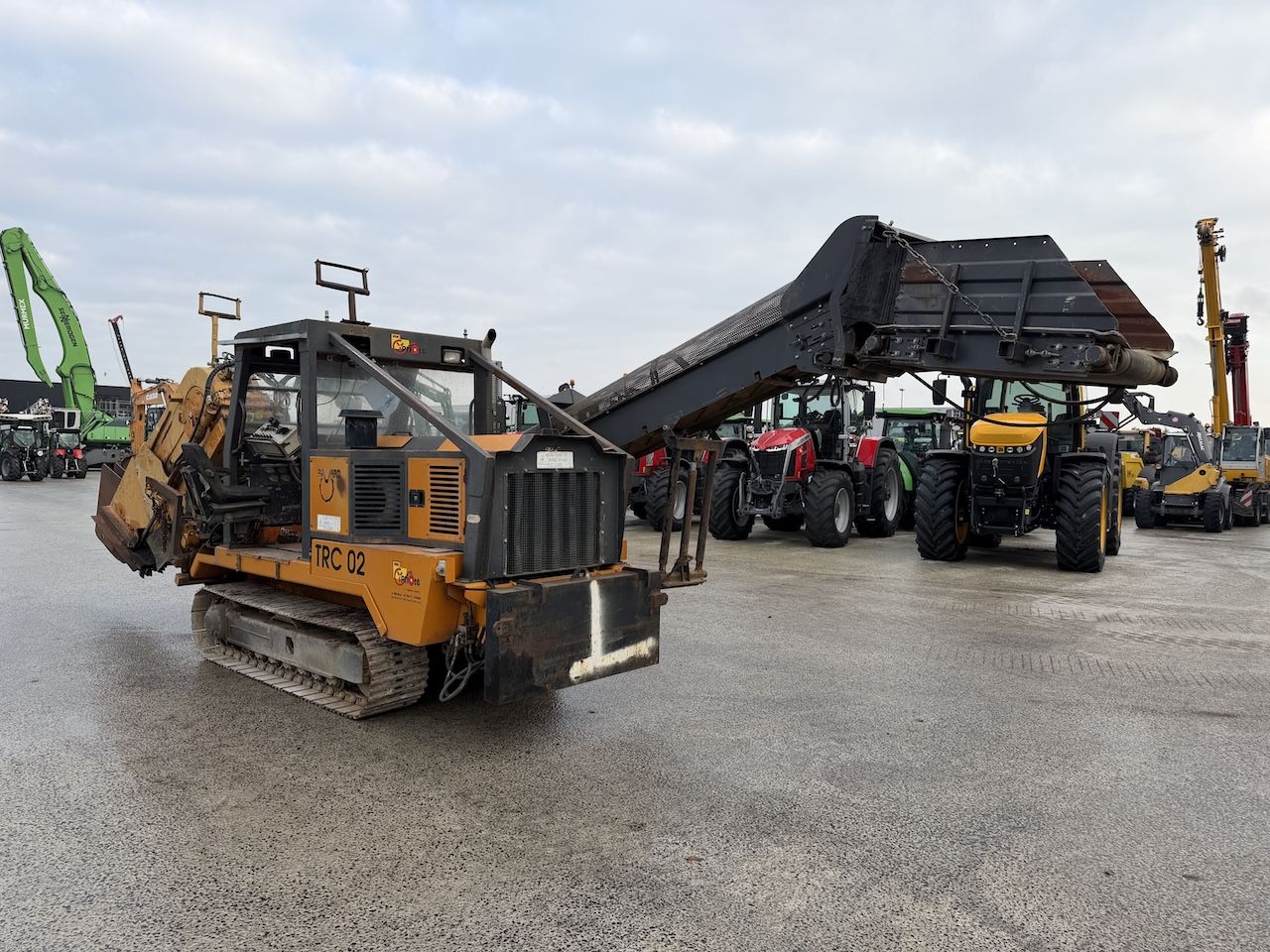 Rivard RIV152 Kettingfrees / Sleuvenfrees / Asfaltfrees