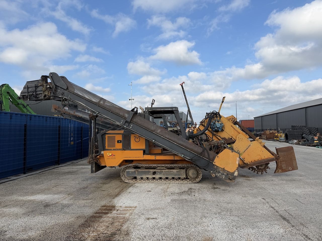 Rivard RIV152 Kettingfrees / Sleuvenfrees / Asfaltfrees