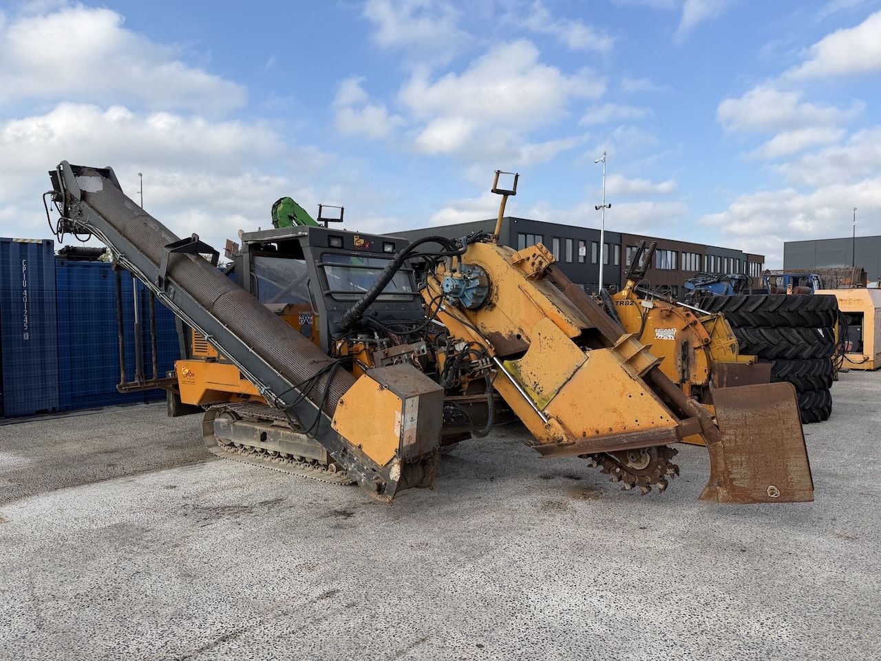 Rivard RIV152 Kettingfrees / Sleuvenfrees / Asfaltfrees