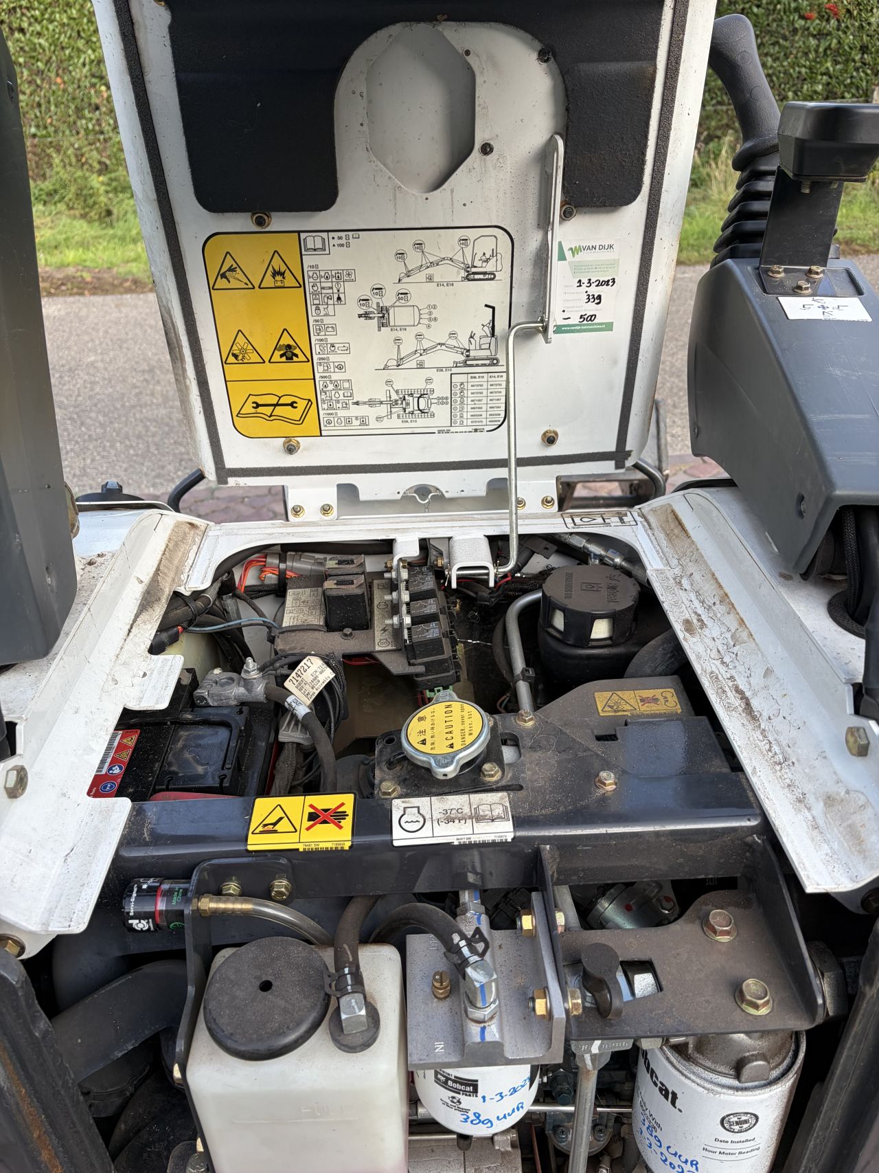 Bobcat e10 452 draaiuren