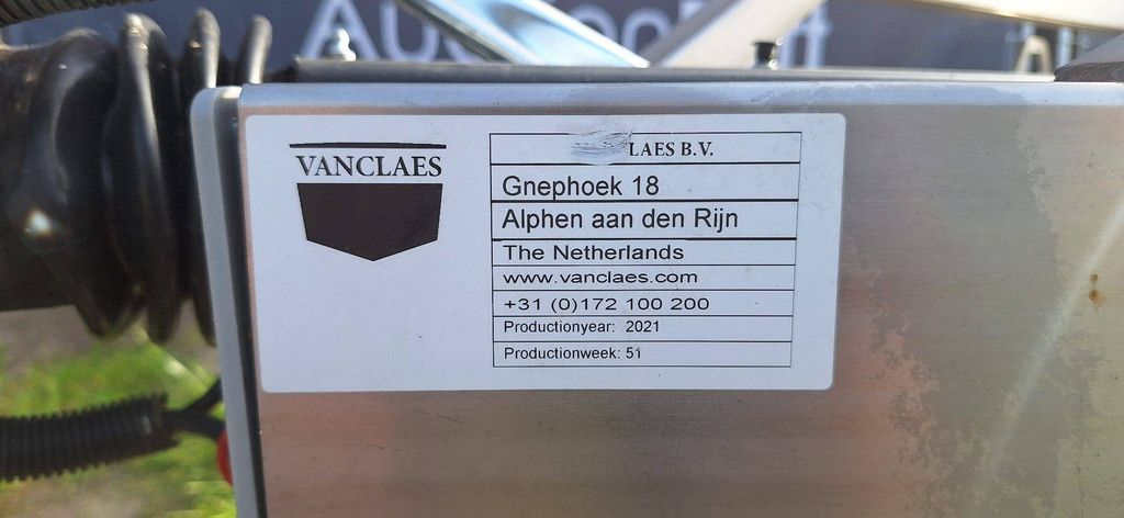 Bootstrailer Vanclaes EXCELLERON 3500kg 2021