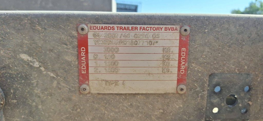Eduard Tipper Trailer Type 4 3000 kg