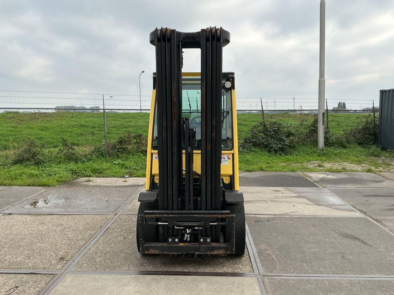 Te Koop Hyster LPG bouwjaar 2019 7 meter mast quatromast