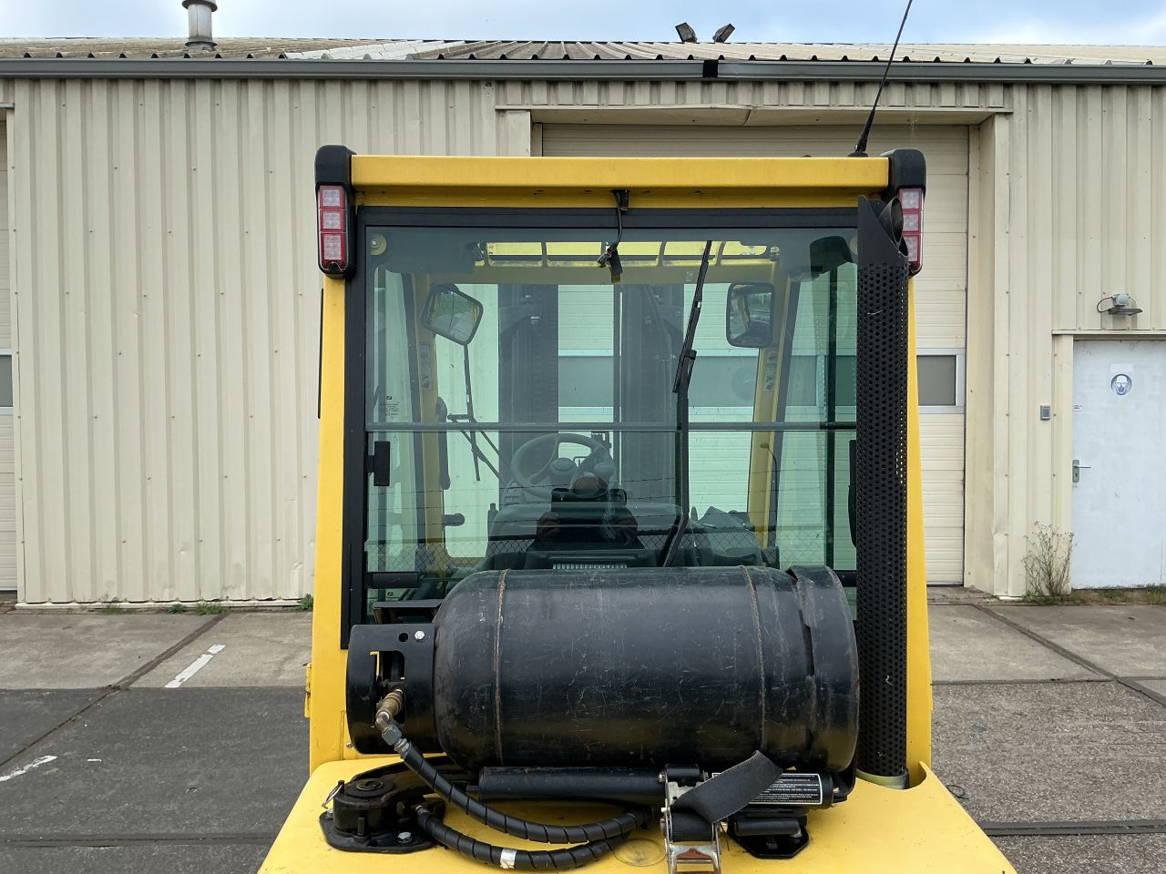 Te Koop Hyster LPG bouwjaar 2019 7 meter mast quatromast
