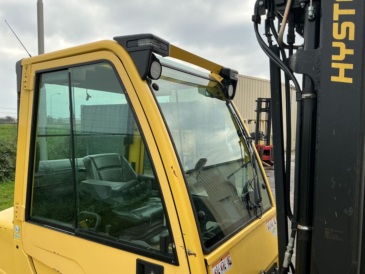 Te Koop Hyster LPG bouwjaar 2019 7 meter mast quatromast