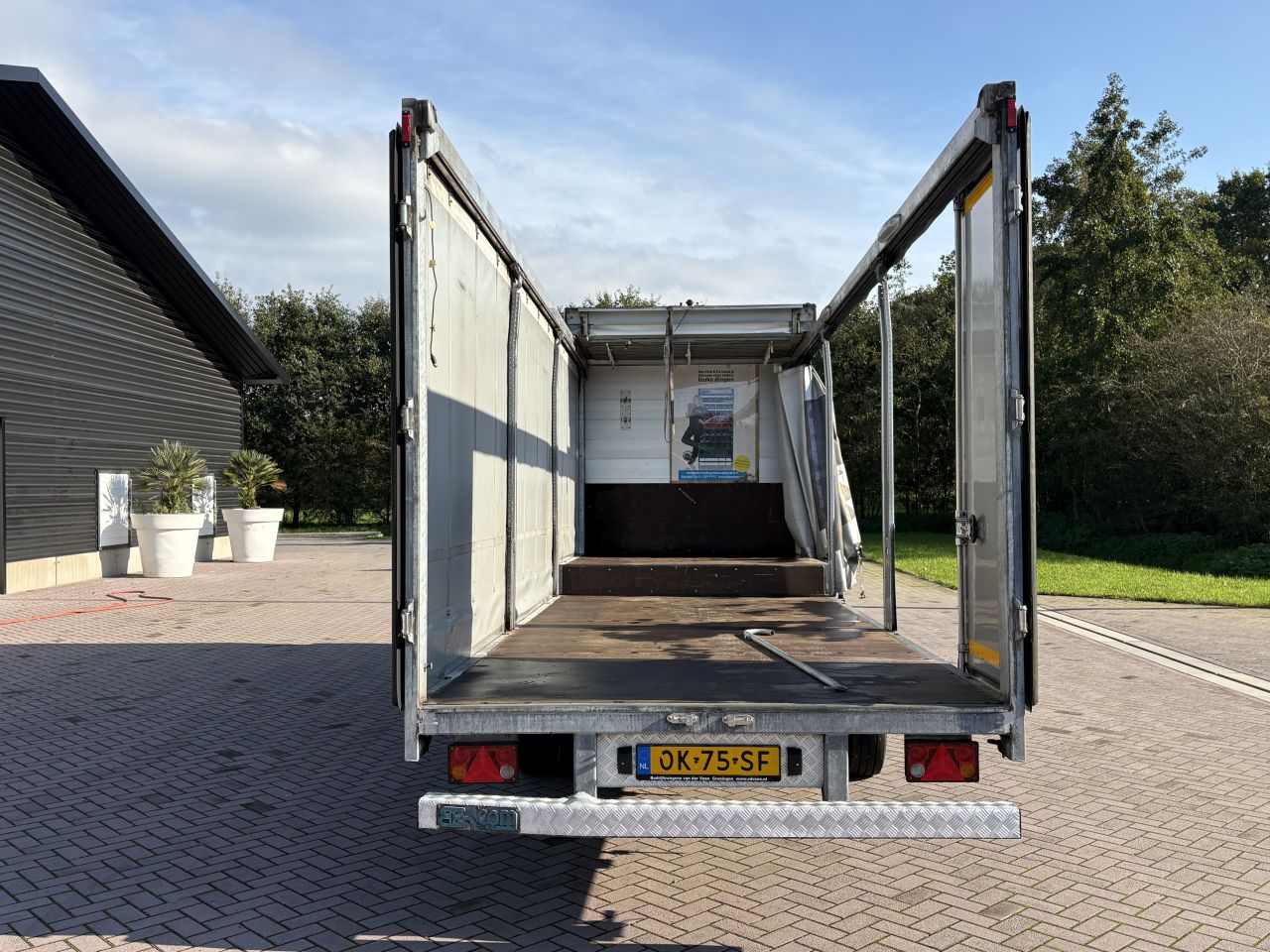Be oplegger schuifzeilen schuifdak deuren 7 TON