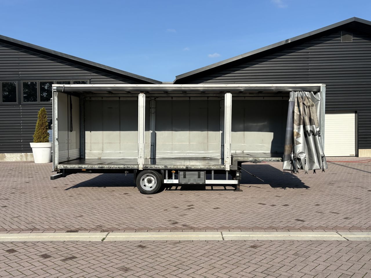 Be oplegger schuifzeilen schuifdak deuren 7 TON