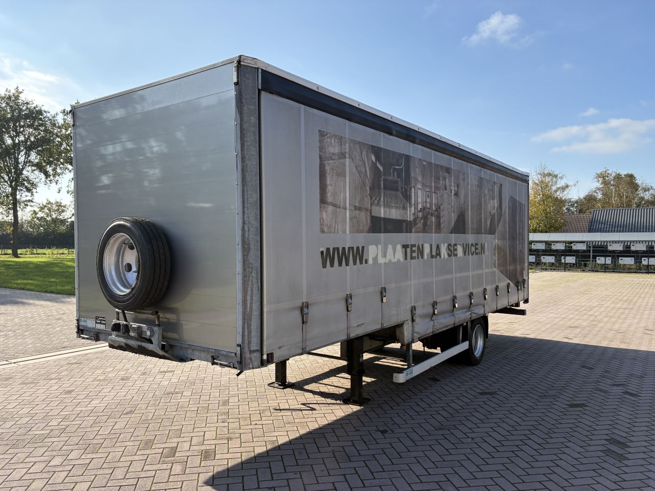 Be oplegger schuifzeilen schuifdak deuren 7 TON