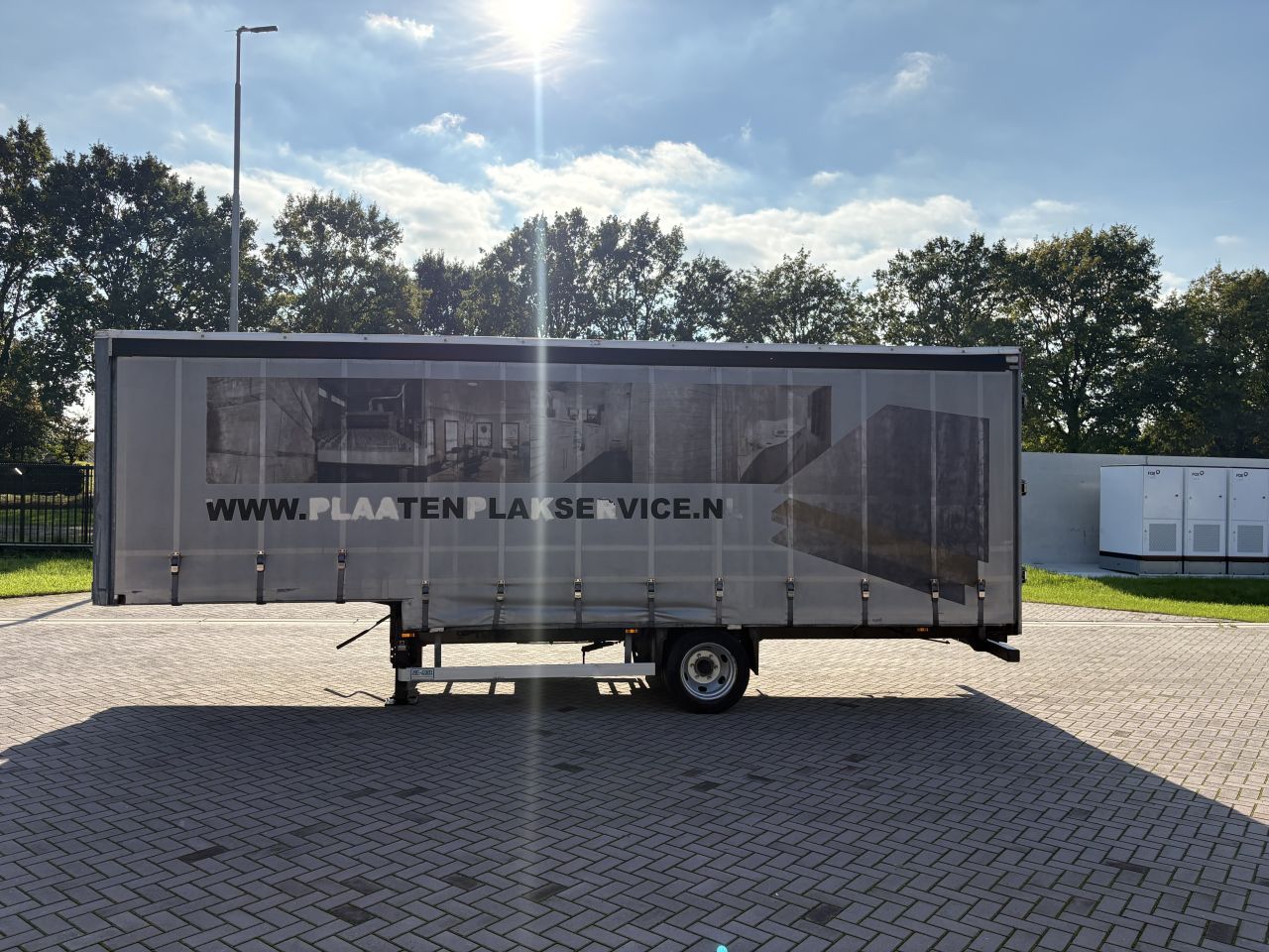 Be oplegger schuifzeilen schuifdak deuren 7 TON
