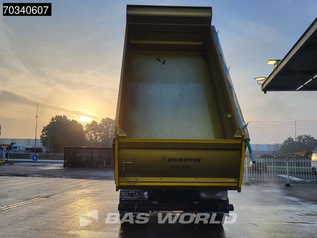 MAN TGS 33.480 6X6 6x6 12m3 KH-Kipper 3-way tipper Steelsuspension Big-Axle Euro 6