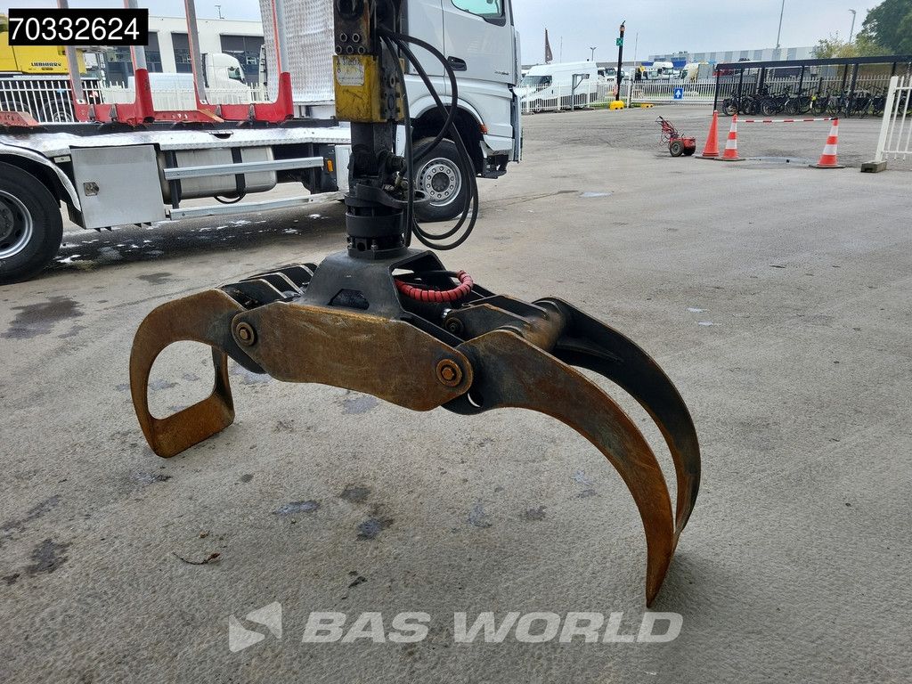 Mercedes Arocs Arocs 3363 6X4 Kesla 2117ZT Crane Holz Transport Full Steel Big-Axle Euro 6