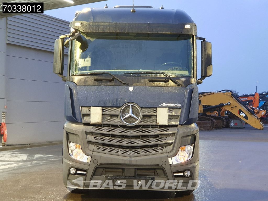 Mercedes Actros 2542 6X2 HIAB XR21S59 containersystem Lift+steering axle Euro 5