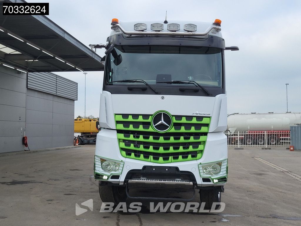 Mercedes Arocs Arocs 3363 6X4 Kesla 2117ZT Crane Holz Transport Full Steel Big-Axle Euro 6