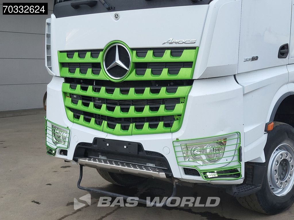 Mercedes Arocs Arocs 3363 6X4 Kesla 2117ZT Crane Holz Transport Full Steel Big-Axle Euro 6