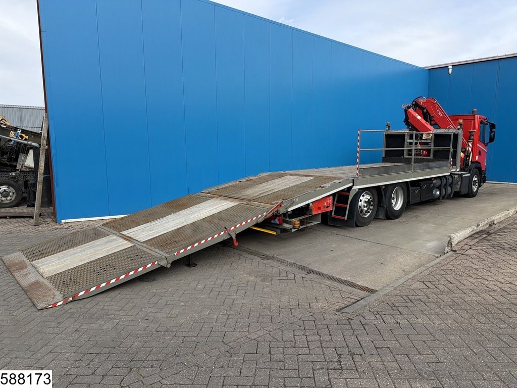 Scania G 410 XT EURO 6d, CNG, Retarder, PTO, Fassi
