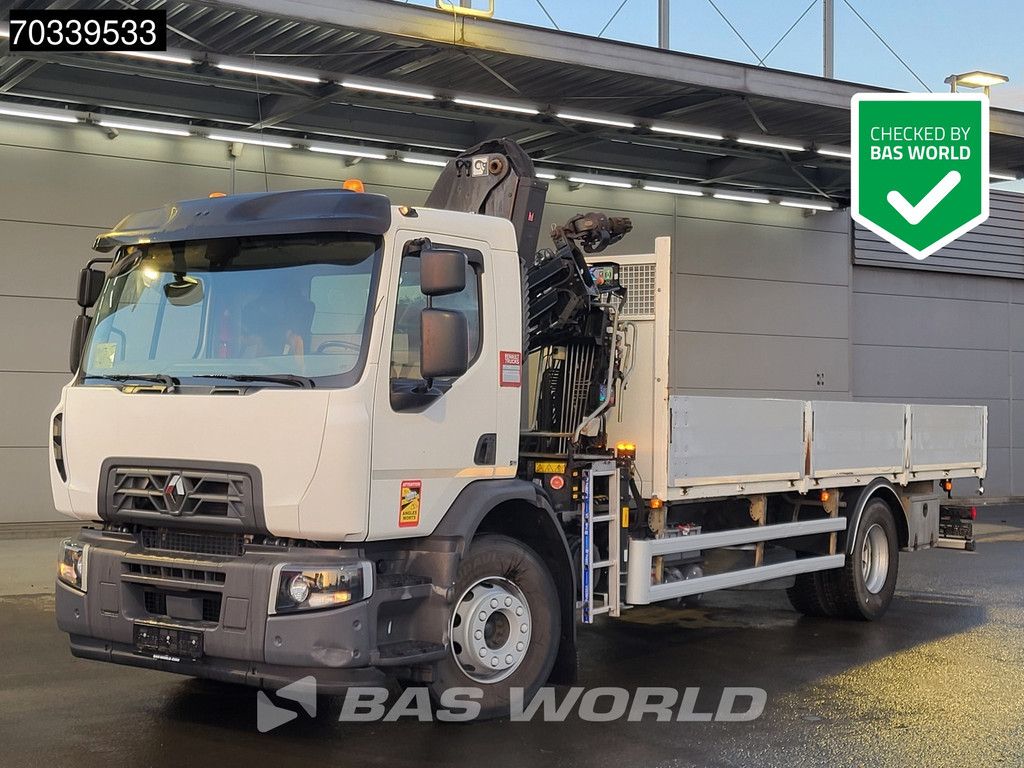 Renault C 320 4X2 HIAB XDUO 148 B2 Crane Kran Automatic Airco Euro 6