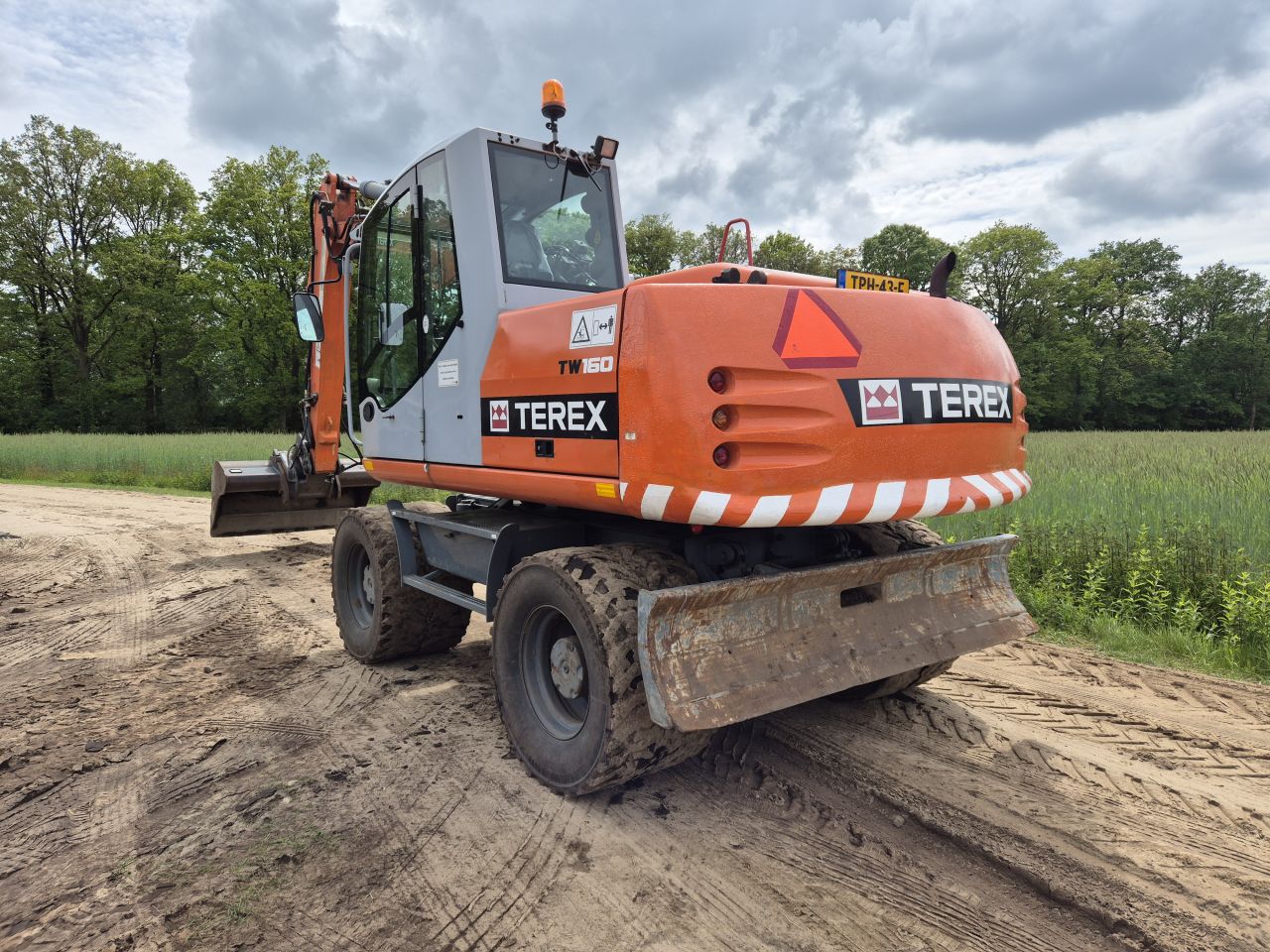 Atlas / Terex TW 160 en Atlas 150 W met draaikantelconnector