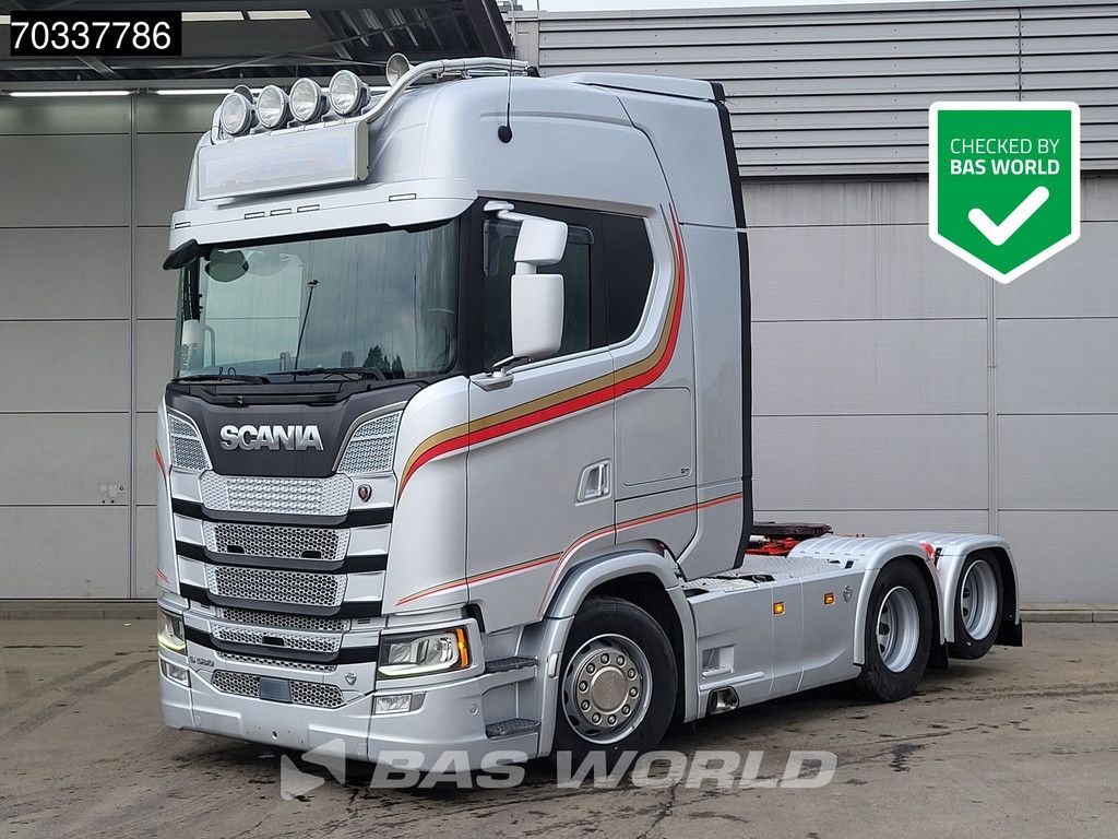 Scania S S580 6X2 WB315! Retarder Liftachse Full-Air Leder ACC Navi