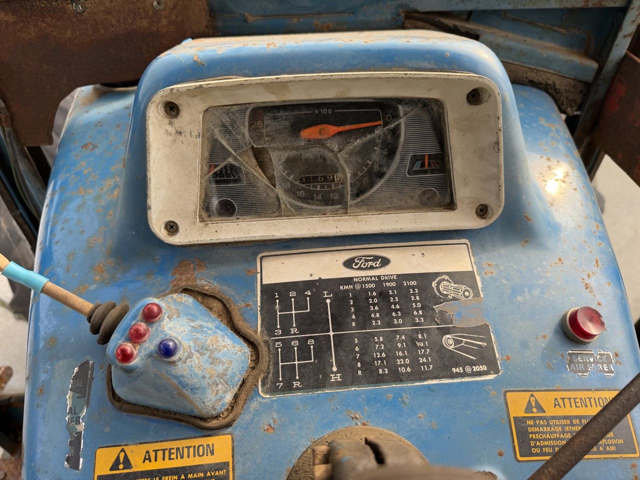 Ford 7000 4wd dualpower