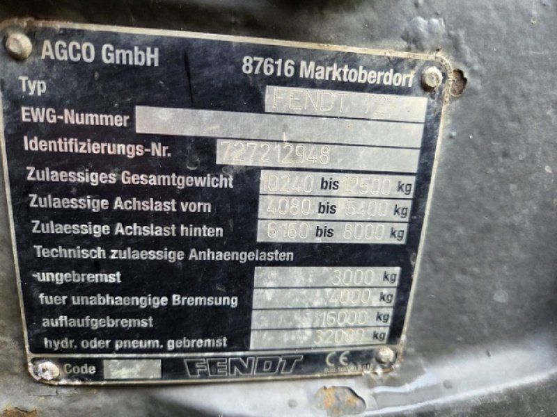 Fendt 718 Varion TMS