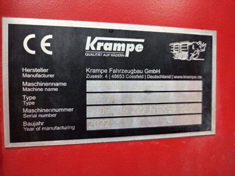 Krampe HP 20 Carrier
