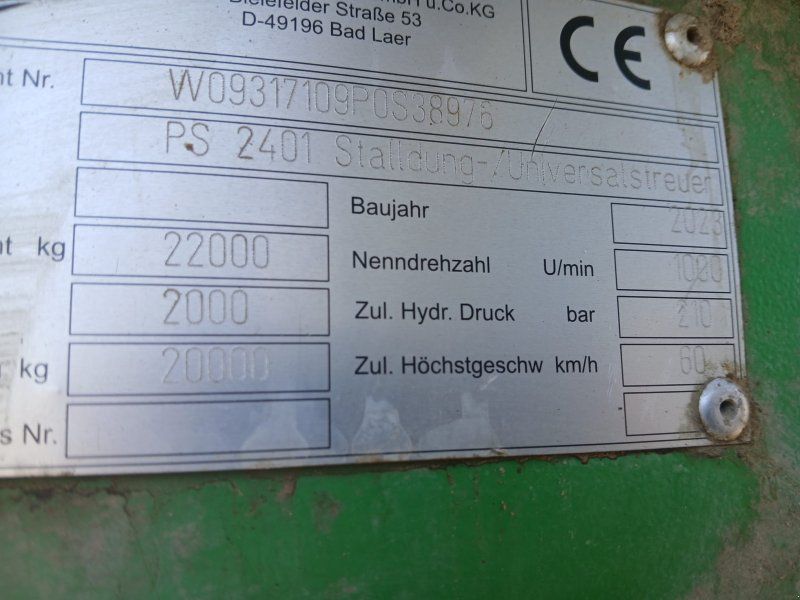 Strautmann PS 2401