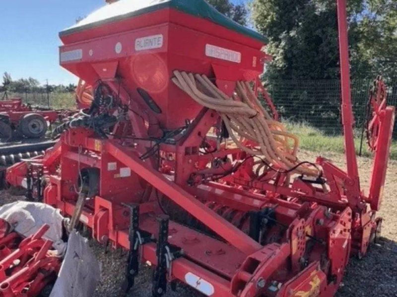 Maschio herse rotative + semoir