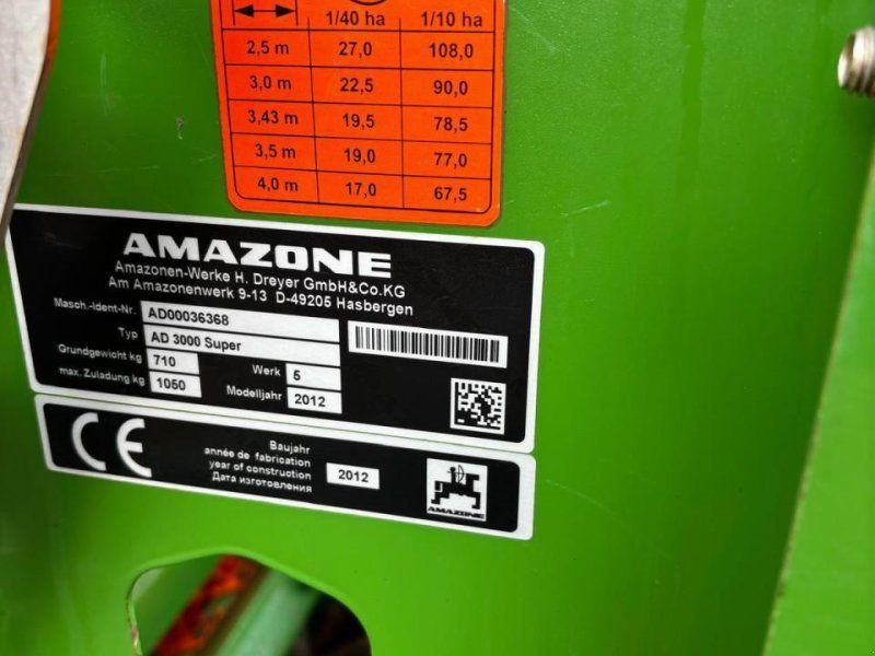 Amazone AD 3000 Super