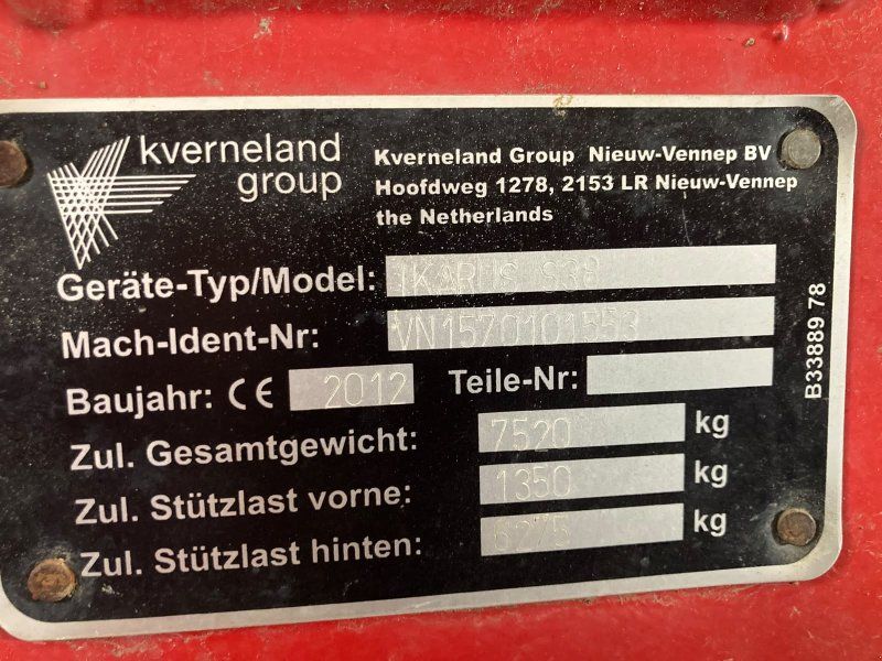Kverneland Ikarus S38