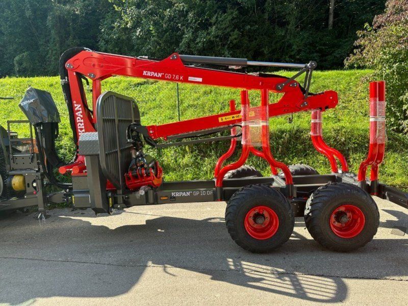 Krpan GP10DF mit Kran GD 7,6K
