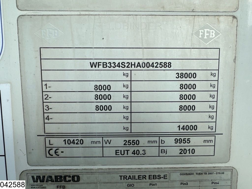Feldbinder Silo 40.000 Liter, 1 Comp