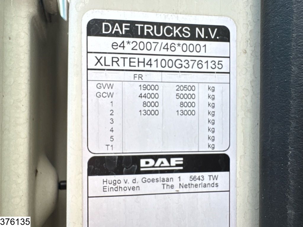 DAF XF 450 EURO 6e, ACC