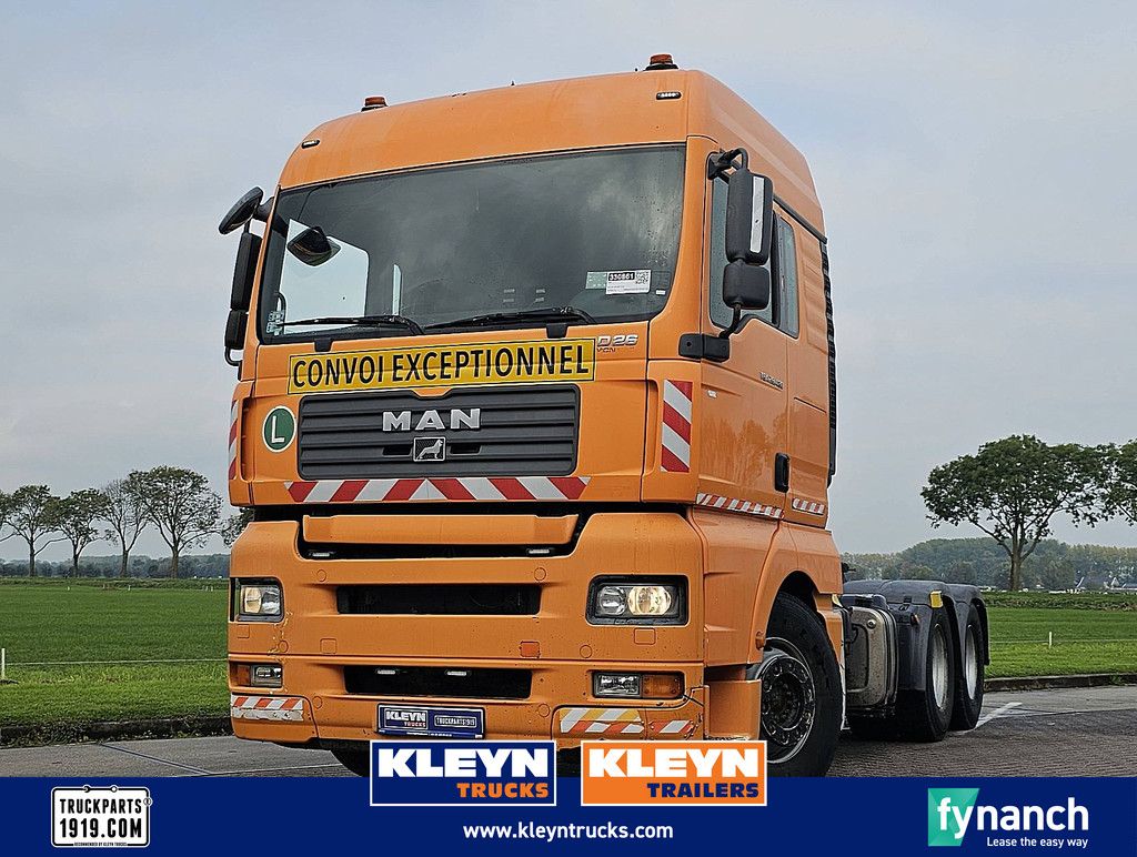 M.A.N. 26.480 TGA 6x4 steel/air manual