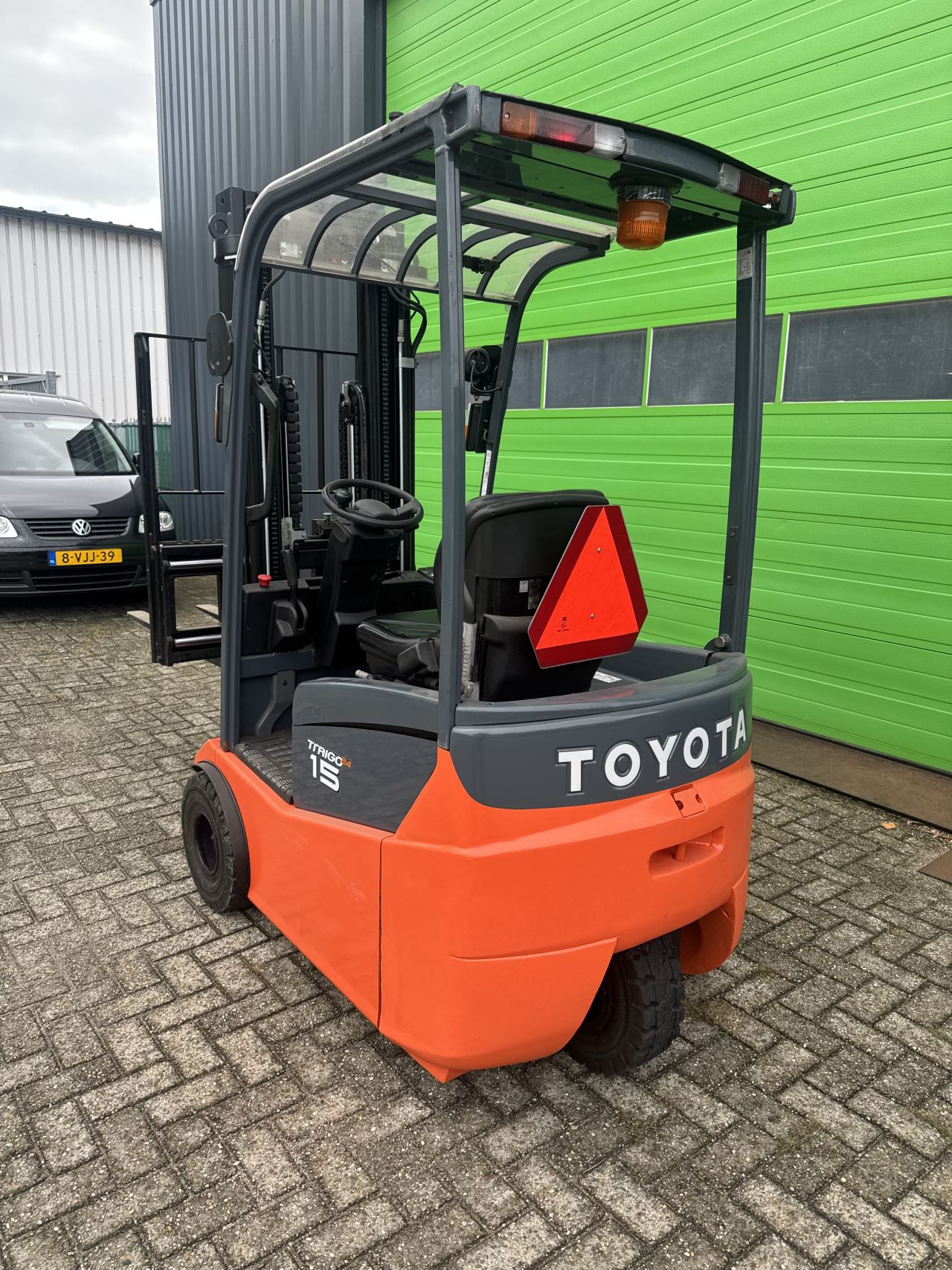 Super nette Toyota 7FBEST15, Triplex 5,00M, accu 2023